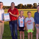 Peter Oliver receives Volunteer Sporting Spirit