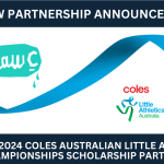COLES LITTLE ATHLETICS AUSTRALIA PARTNERS WITH RAW C AND THE SPORTS EXCELLENCE SCHOLARSHIP FUND FOR NEW LITTLE ATHLETICS SCHOLARSHIP OPPORTUNITIES